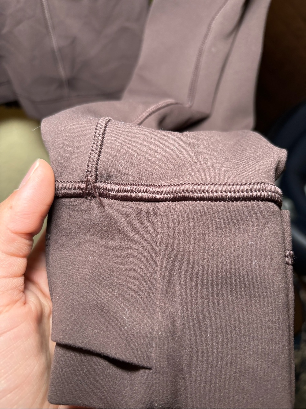 lululemon athletica Dark Brown Fitted Bomber Jacket - Picture 5 of 6